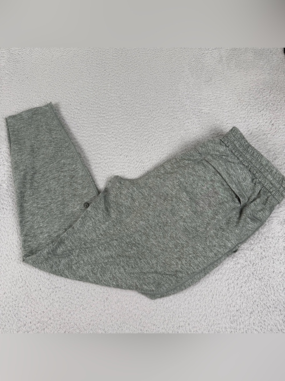 Lululemon Sweatpants Mens Medium Green Drawstrings Athletic Elastic Waist Comfy
